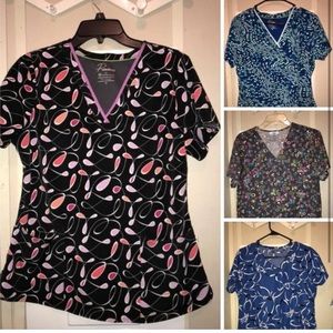Scrub tops